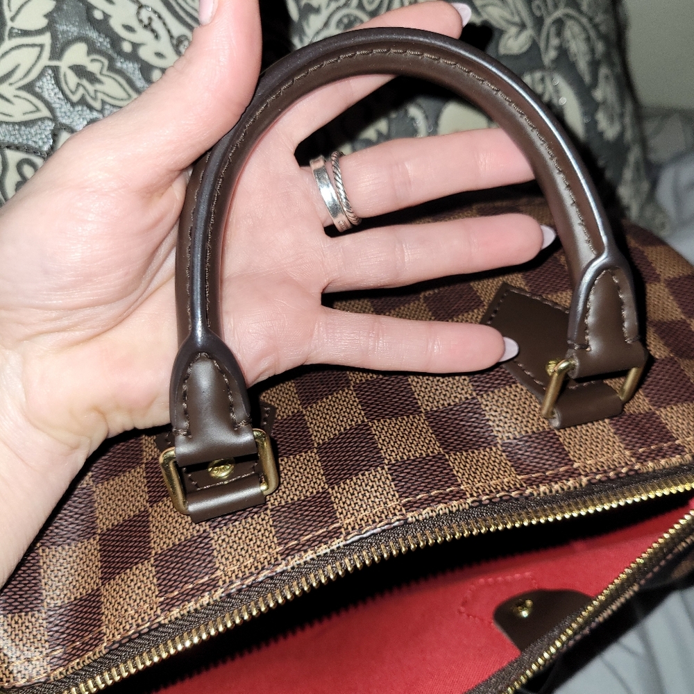 Louis Vuitton Speedy 25 Damier Ebene Bag - Picture 10 of 15